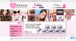 Desktop Screenshot of chekos.dk